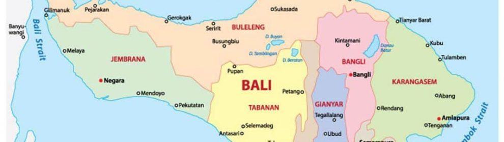 Where Is Bali Map